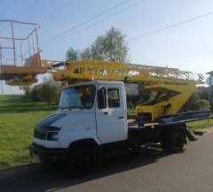 Аренда небольшой автовышки в Минске от собственника avtovyshka-minsk.by