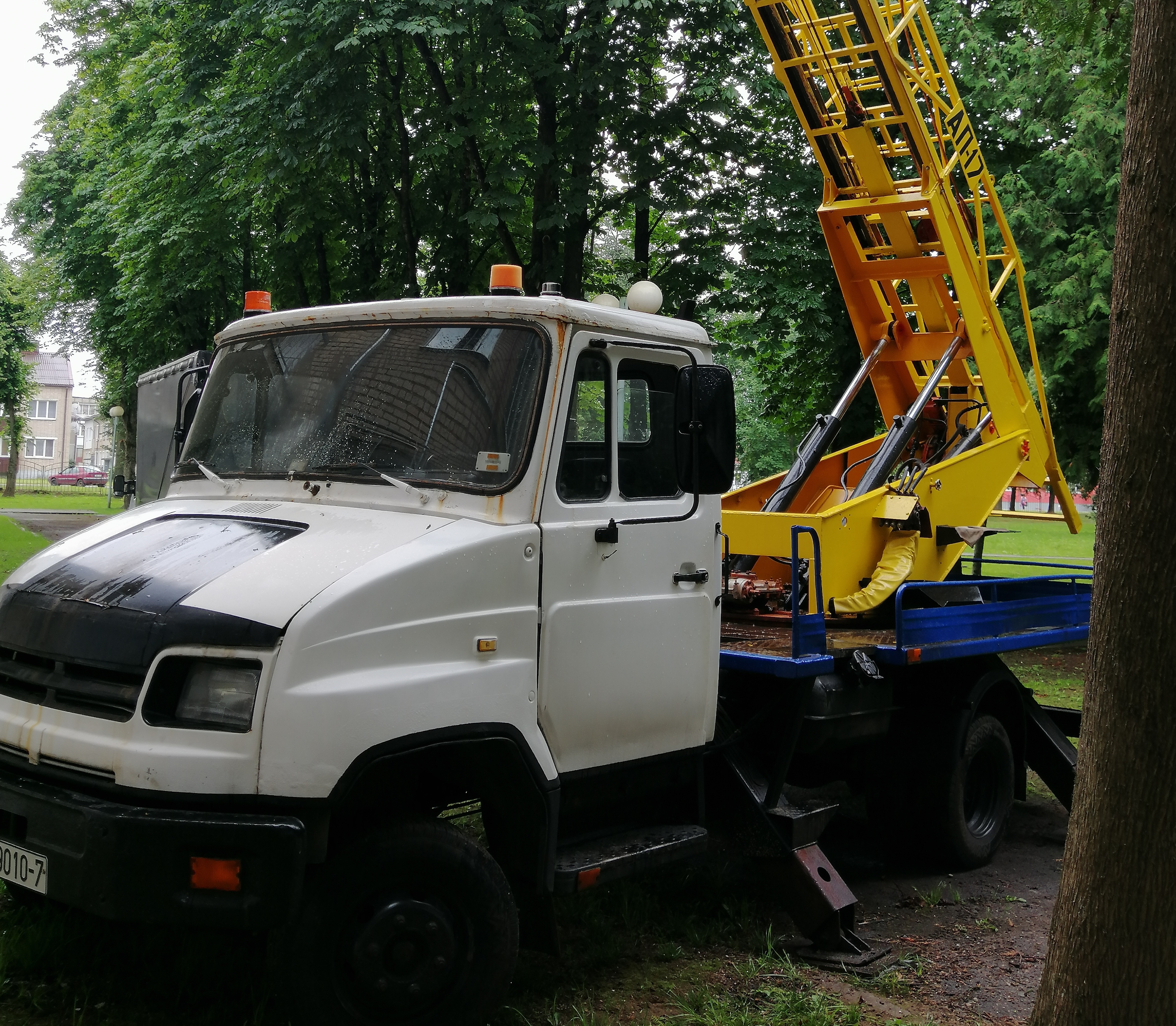 Монтаж антенн